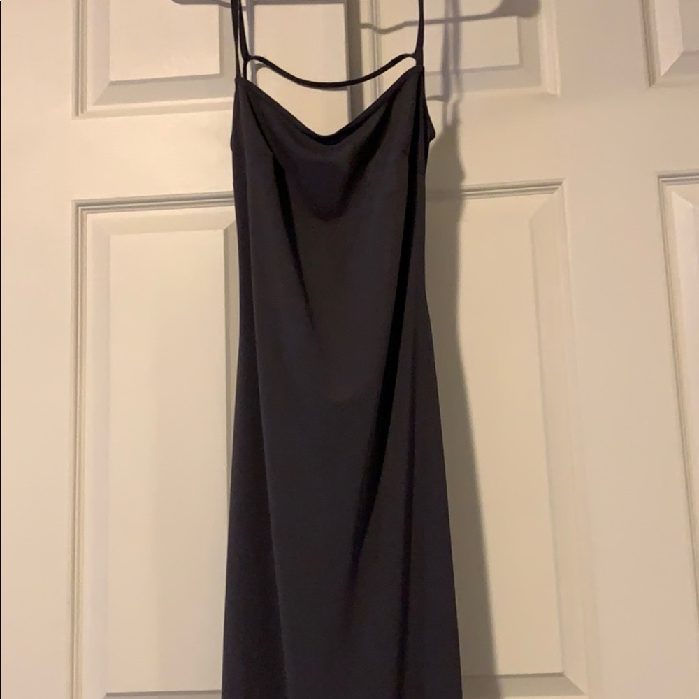 Grey semi formal dress